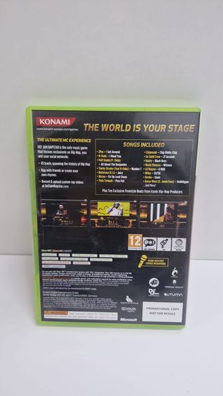 XBOX 360 DEFJEAM RAPSTAR