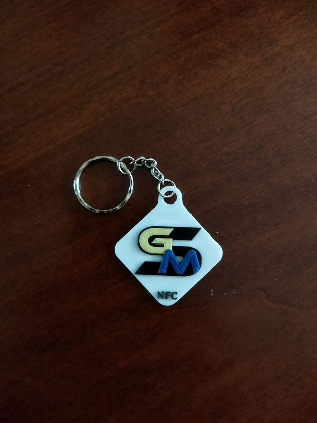 Portachiavi NFC pesonalizzabili