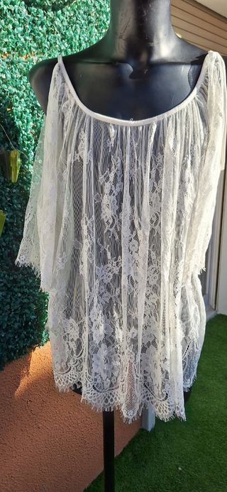 Poncho transparente