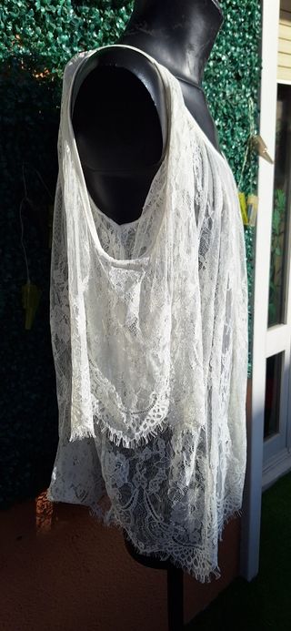 Poncho transparente