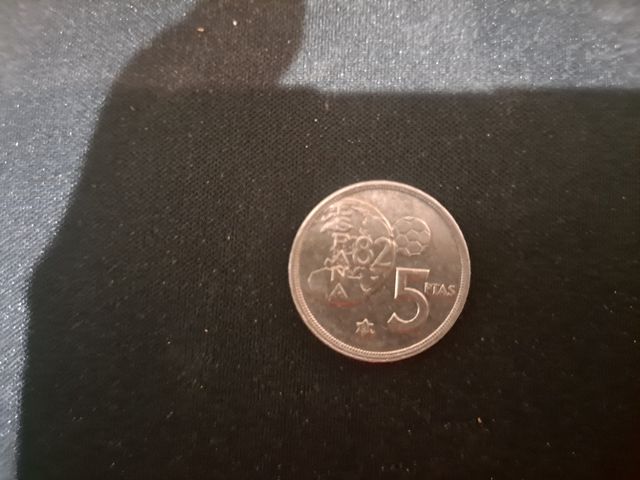 MONEDA ESPAÑA 5 PESETAS 1980