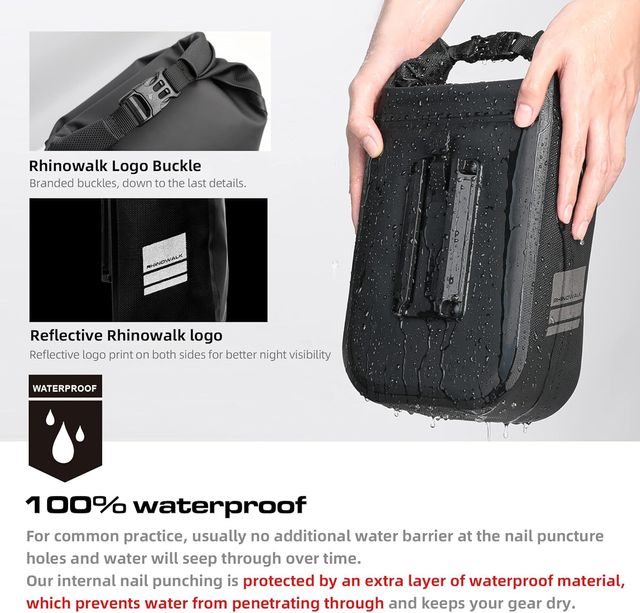 Rhinowalk Bolsa para horquilla delantera NUEVA