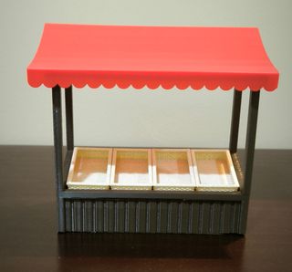 Puesto Mercado Playmobil 3D