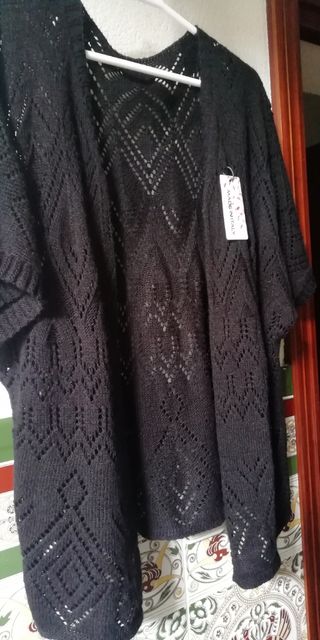 Chaleco calado señora