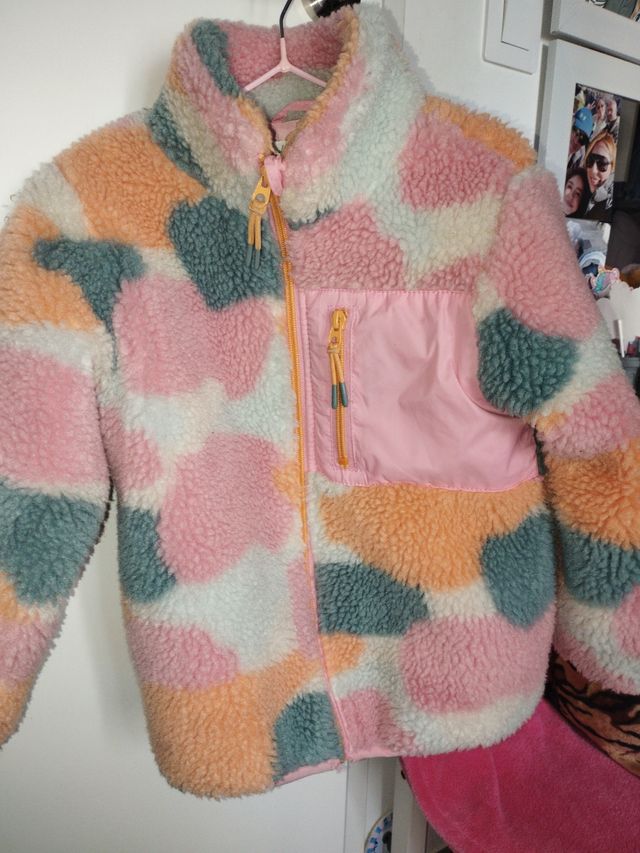 Chaqueta borreguito para el invierno