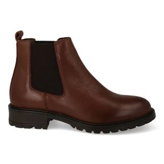 BOTINES CONFORT MUJER DE PIEL CON ELASTICOS
