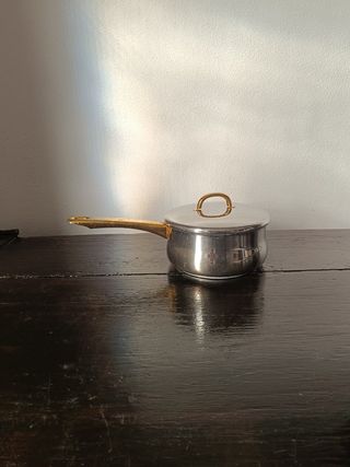 Tacho com cabo com tampa em inox