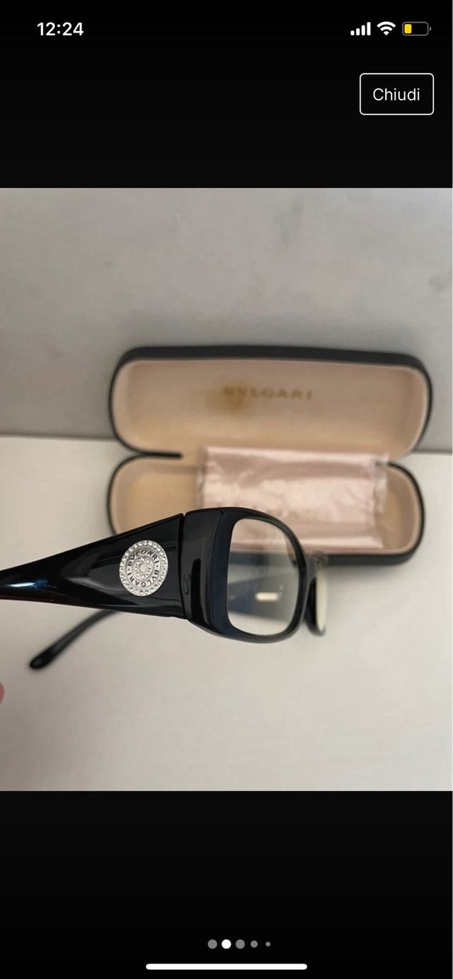 Occhiale da vista Bvlgari con custodia