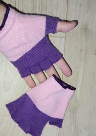 Guantes mitones chica