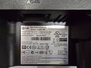 Pantalla ordenador LG