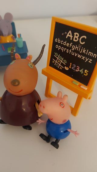 Escuela colegio peppa pig