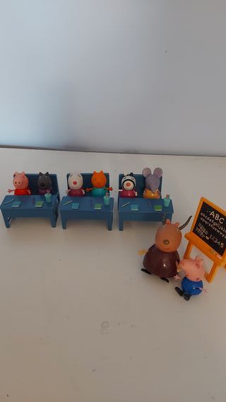 Escuela colegio peppa pig