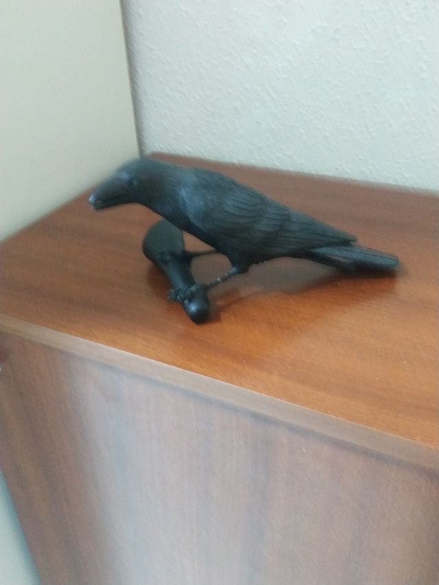 Figura de cuervo