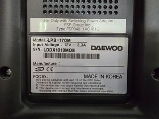 Pantalla ordenador Daewoo