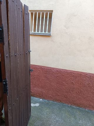 Puerta madera dos hojas