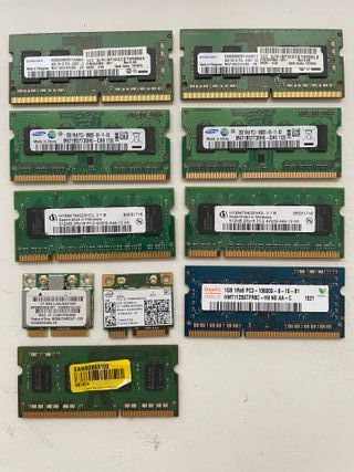 MEMORIAS RAM - Varios Tipos. No dudeis mas ;-)