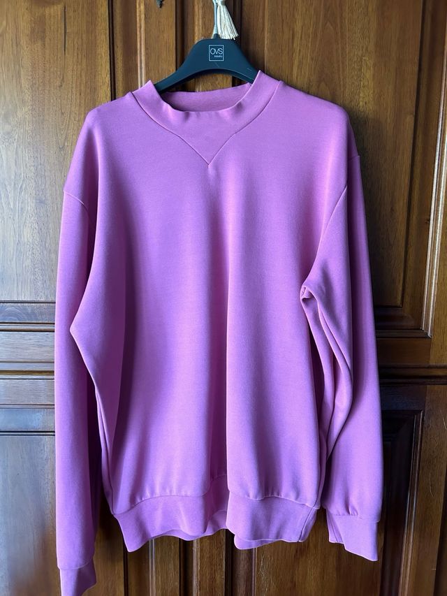 Zara - Felpa rosa unisex 