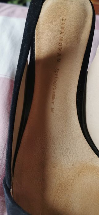 Zapato Zara negro n37