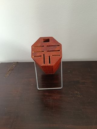 Porta facas em madeira