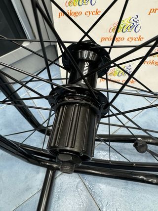 Rueda bici carretera zapatas 11v 