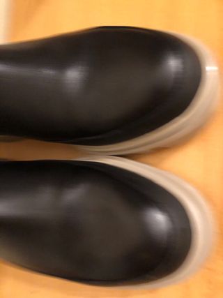 MASSIMO DUTTI - botines plataforma gris 38