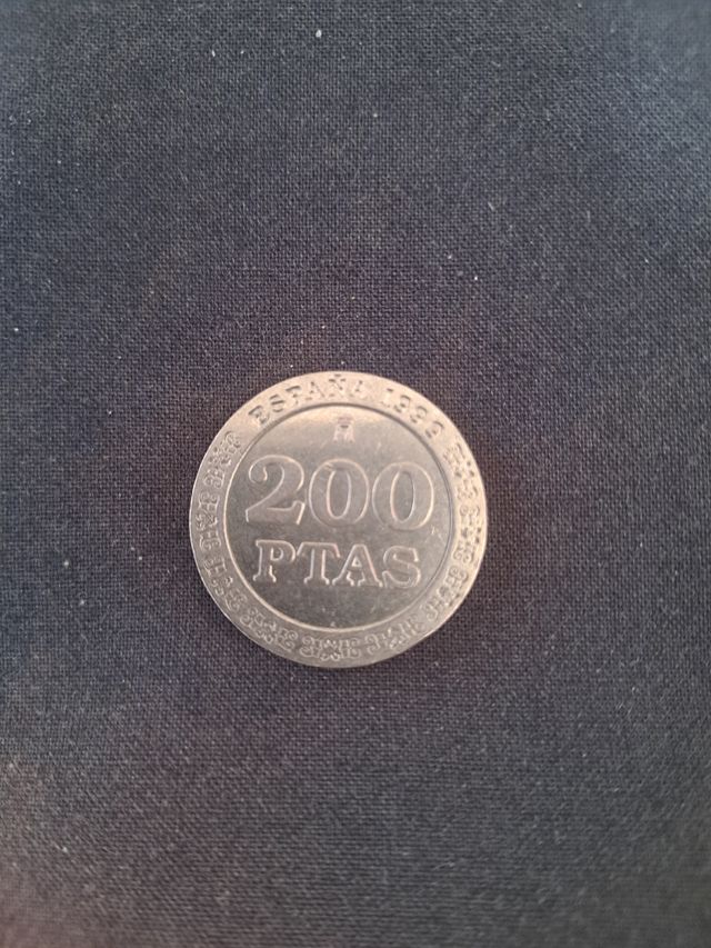 MONEDA ESPAÑA 200 PESETAS 1999