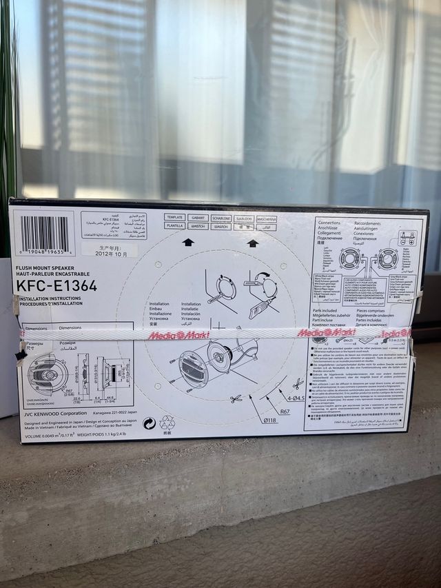 Altavoces Kenwood KFC-E1364