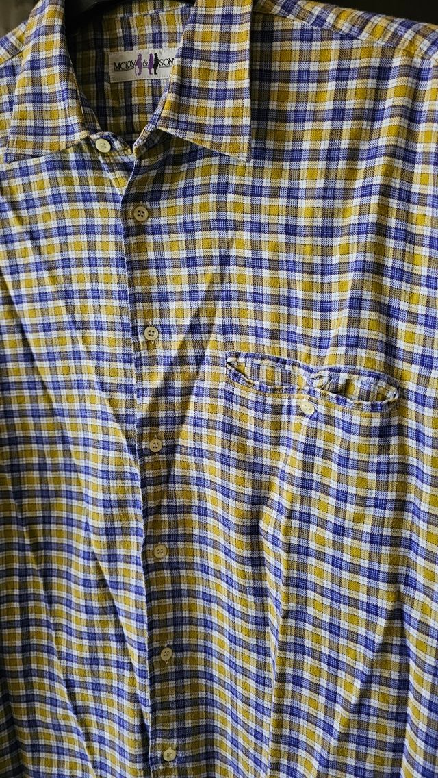 Camicia cotone manica lunga uomo