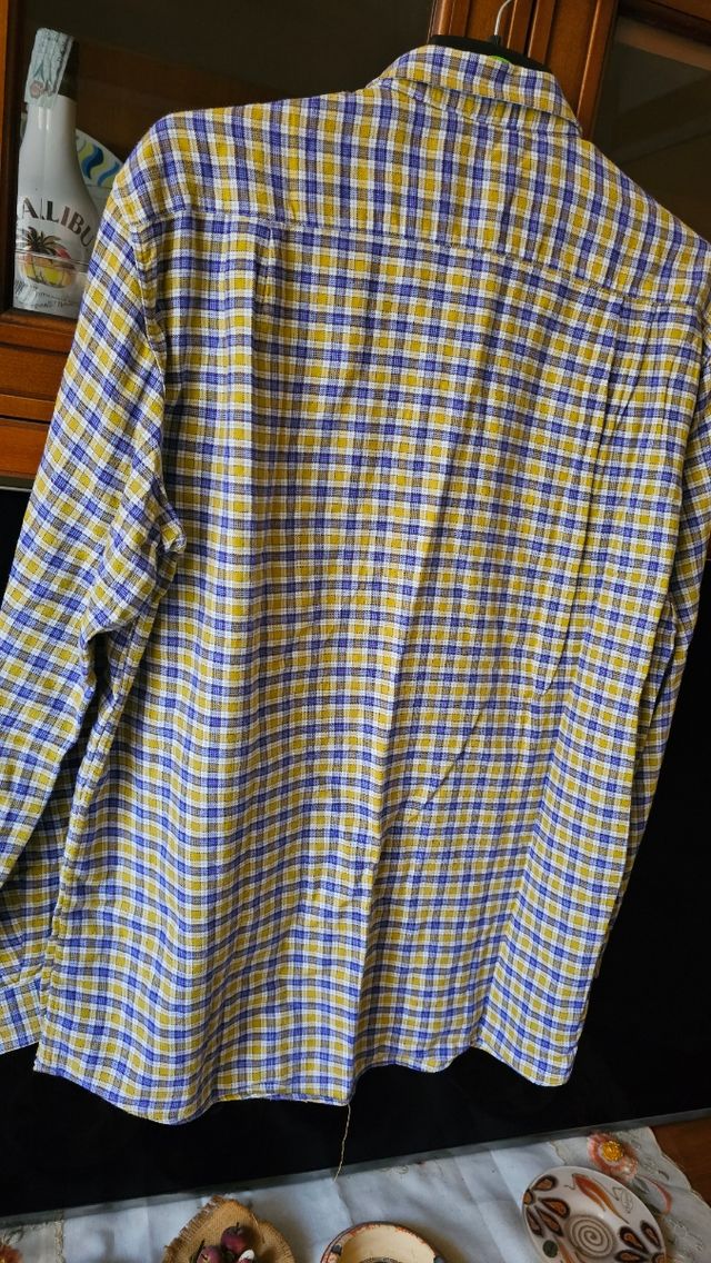 Camicia cotone manica lunga uomo