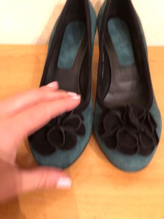 BALLCO - zapatos bailarinas mini tacon 38,5