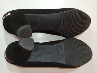 Zapato vestir mujer ante negro D' Chicas