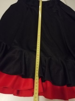 Falda de flamenca niña