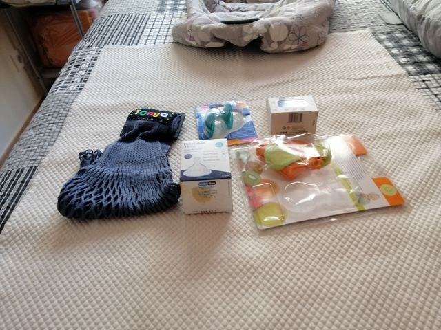 Lote diferentes cosas bebe