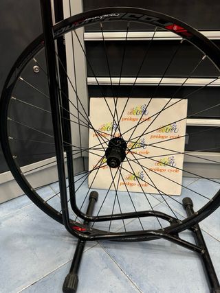 Rueda carretera bici 11v qr 