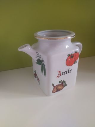 Aceitera de cerámica