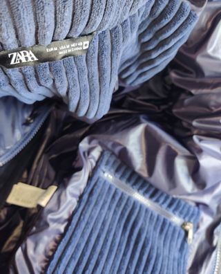 Chaqueta efecto pana - Zara