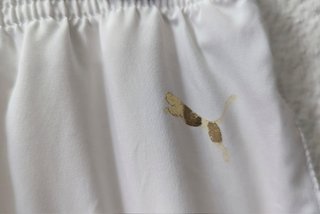 Pantalones parachute puma blancos - Talla M