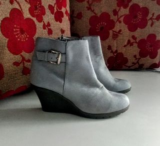 Botines cuña