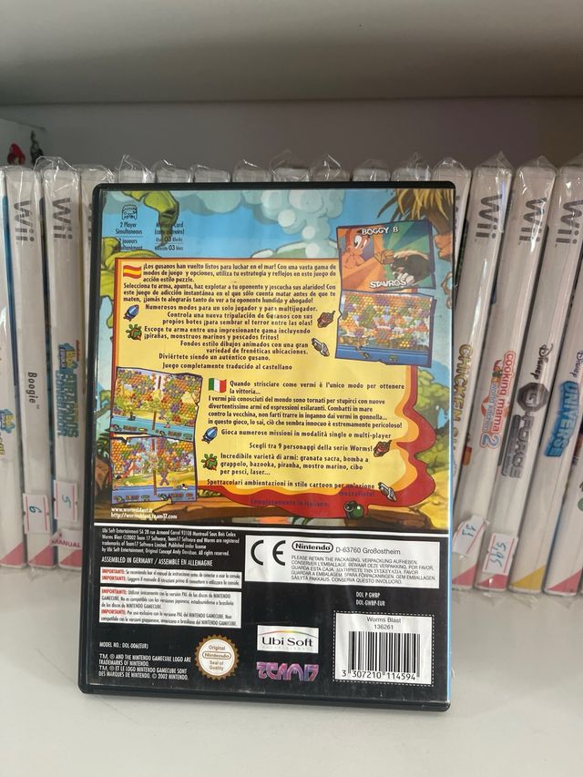 Worms blast nintendo gamecube