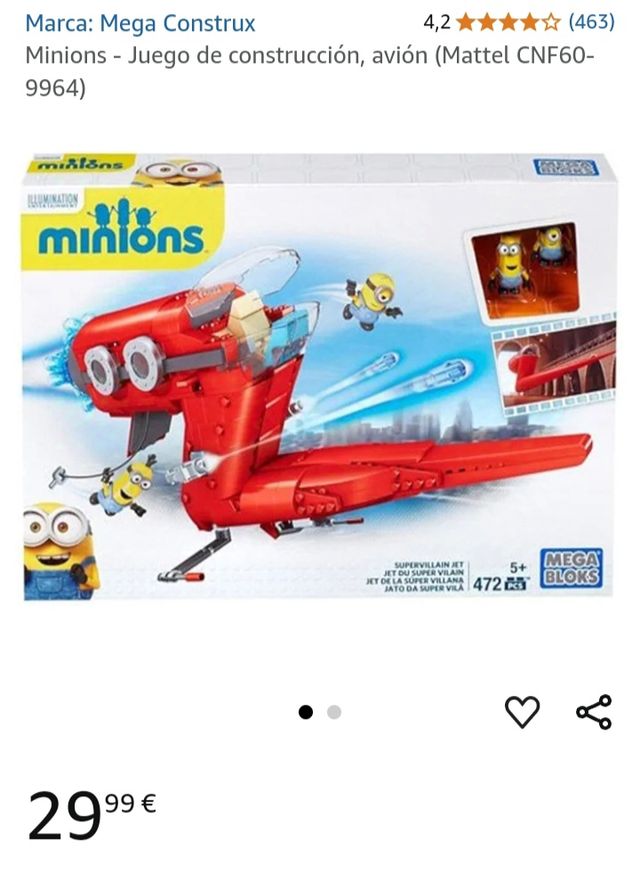 Megabloks Minions supervillano