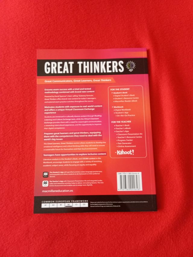 GREAT THINKERS B2 Student's and Digital Student's