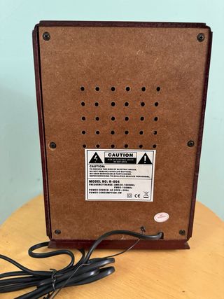 Radio madera estilo retro AM/FM NUEVA