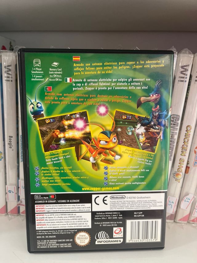 Zapper gamecube nintendo