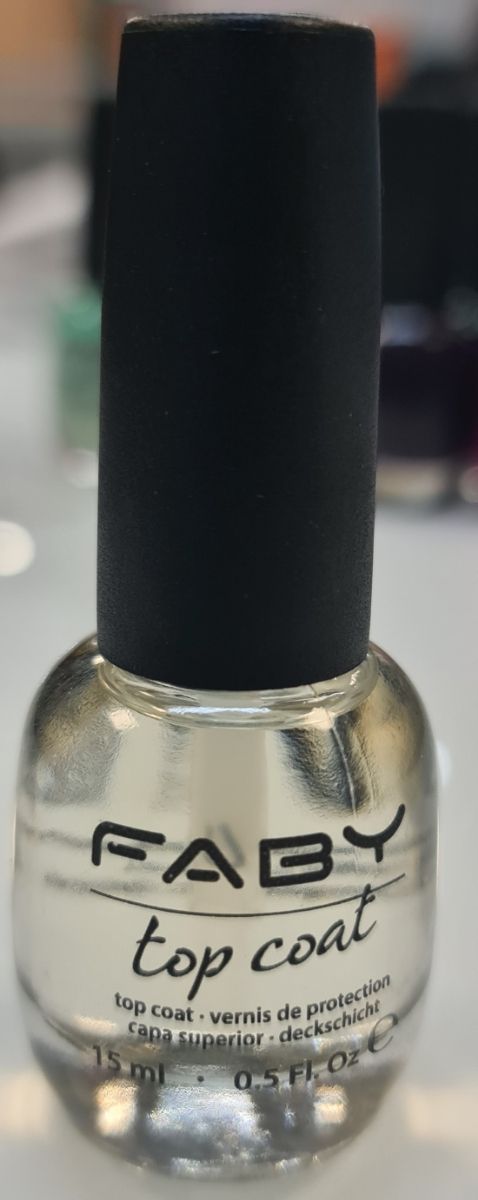 Esmalte FABY top coat