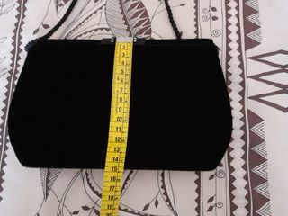 Bolso terciopelo. 