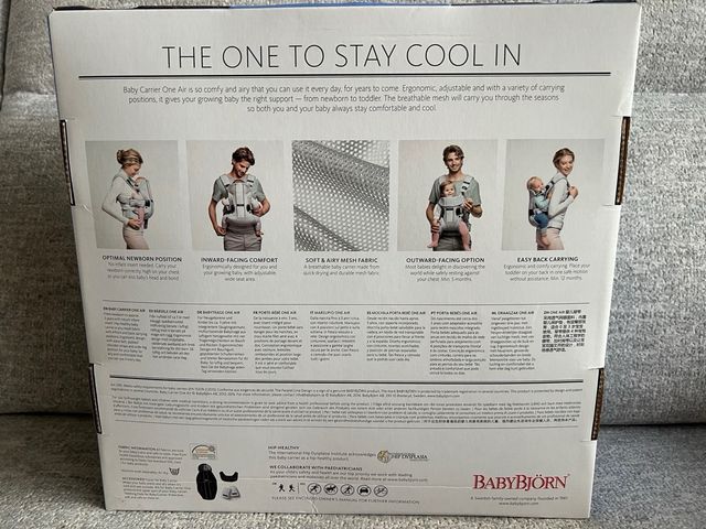 Mochila Porta Bebé BabyBjorn One Air