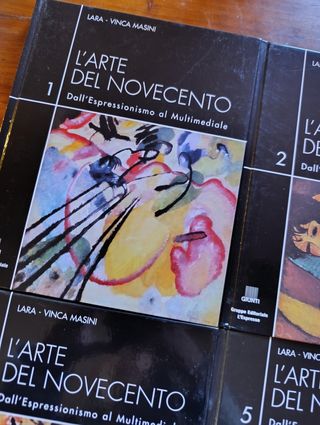 7 volumi L'Arte del Novecento 
