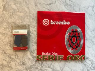 Discos pastillas de freno a estrenar Honda xrv750