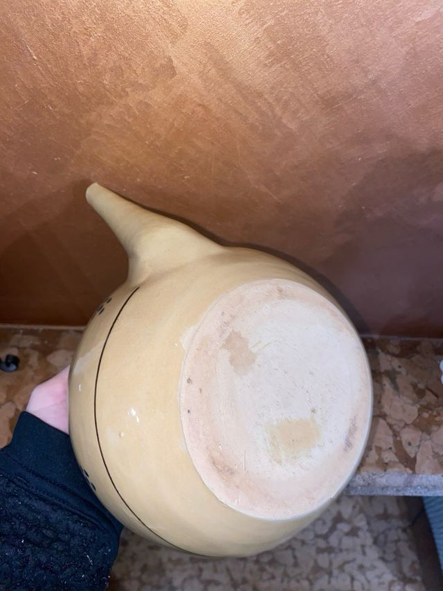 Brocca coccio in terracotta salentina vintage