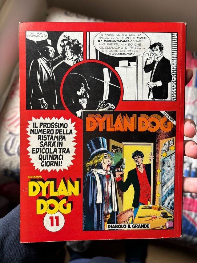 Dylan Dog n.10 “attraverso lo specchio” ristampa